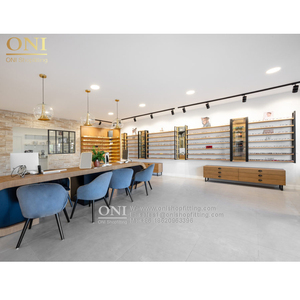 Vetrina Espositiva in Legno e Metallo per Occhiali Design per Negozi di Occhiali da Sole Arredamento Interno per Negozi di Ottica - Product Image 5