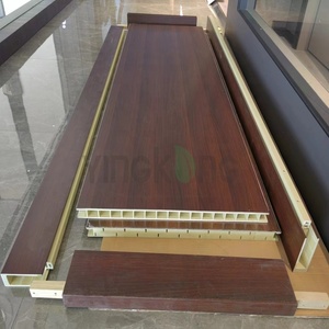 حمام من Yingkang مقاوم للماء في الشرق الأوسط تصميم شائع bc UPVC مركب تدفق 45 من بولي كلوريد الفينيل قوي WPC باب مجوف - Product Image 2
