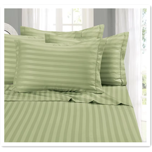 110 Gsm Personnaliser Tailles 100% Polyester Tissé Microfibre Blanchi Blanc Rayures En Relief Tissu Textile À La Maison Ensembles De Draps De Lit - Product Image 2