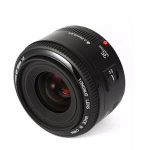 Objectif Yongnuo YN 35mm F2, objectif grand angle à focale fixe, grande ouverture, mise au point automatique F/2 pour <span class=keywords><strong>Nikon</strong></span> pour appareil photo Canon, objectif YN <span class=keywords><strong>35</strong></span> <span class=keywords><strong>MM</strong></span> - Product Image 2