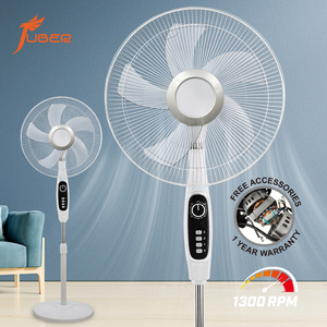 <span class=keywords><strong>Ventilateur</strong></span> sur pied de 16 à 18 pouces avec télécommande, fonction oscillante, affichage LED, Ventilador De Pedestal pour usage domestique - Product Image 1