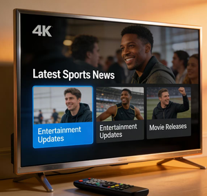 Compatible con el Último Canal Deportivo <span class=keywords><strong>M3U</strong></span> HD <span class=keywords><strong>Link</strong></span>, Pantalla de 42 Pulgadas con Frecuencia de Actualización de 240 Hz, Resolución HD1080, Compatible con Múltiples Canales de TV Nacional - Product Image 2
