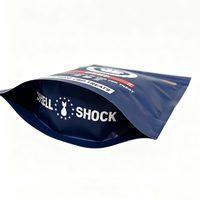 Sachets Doypack Mylar refermables à fermeture éclair, imprimés sur mesure, anti-odeur pour animaux, mats, avec trou de suspension, 1g, 3.5g, 7g, 14g, 28g, 4x6