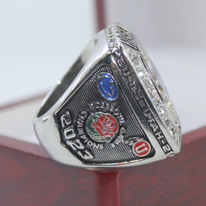 Anello del Campionato 2023 dei Detroit Lions, Gioiello Hip-Hop Unisex Personalizzato, Zircone, Football Americano, Materiale in Lega, <span class=keywords><strong>Argento</strong></span> <span class=keywords><strong>925</strong></span> - Product Image 2