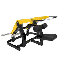 Máquina de remo multifuncional de acero comercial Bumblebee para ejercicios de pecho, resistente, capacidad de 1.6T, peso máximo de usuario de 1000 kg