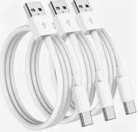 Câble de charge rapide Type-C en cuivre pur 20W 3A, tressé en nylon, 1m/2m, compatible avec iPhone 14/15/16/17