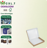 Boîte cadeau en carton ondulé recyclable, vente en gros d'usine, emballage biodégradable, logo personnalisé