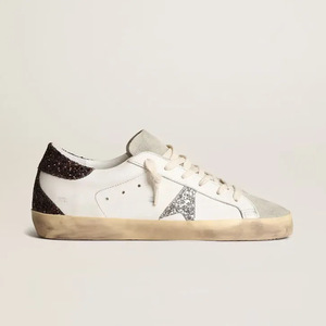Zapatos Casuales de Diseñador GGBD, Zapatos de Cuero Genuino de Lujo, Marca de Moda con Logotipo Dorado y Decoración de Estrella, Zapatos de Estilo GGBD para Caminar - Product Image 5