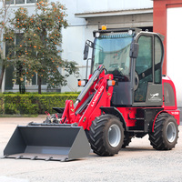 Cargadora Compacta W810 Euro 5 con Certificación CE, Mini Cargadora de Ruedas con Cabina Cerrada, Cargadora Diesel de Alta Calidad a Precios de Mayoreo