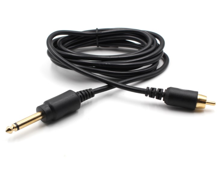 Cable Matters 2 Pezzi Adattatore TRS Angolo Retto 6,35 Mm – Per Chitarra, Mixer E Studio