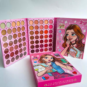 Paleta de Sombras de Ojos de 117 Colores, Estuche de Maquillaje al por Mayor, Set de Maquillaje con Brillo, <span class=keywords><strong>Libro</strong></span> de Maquillaje Profesional para Chicas - Product Image 1