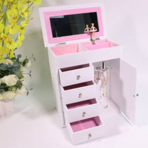 Boîte à musique en forme de ballerine <span class=keywords><strong>licorne</strong></span> de l'usine Ever Bright, boîte à musique de ballet blanche pure, grande boîte à musique, cadeau d'anniversaire pour les filles <span class=keywords><strong>et</strong></span> les enfants - Product Image 3