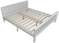 Meubles de chambre à coucher modernes en bois, lit simple ou double en bois massif, cadre de lit, lit king size, lit queen size
