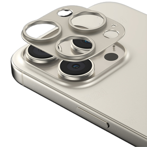 Per <span class=keywords><strong>iPhone</strong></span> 16Pro/16 Pro Max copriobiettivo per <span class=keywords><strong>fotocamera</strong></span> All-Inclusive pellicola protettiva in metallo in vetro temperato - Product Image 1