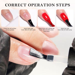 Couche de <span class=keywords><strong>base</strong></span> de marque privée, vernis à ongles à tremper sous <span class=keywords><strong>gel</strong></span> UV, vernis à ongles à led, vernis <span class=keywords><strong>gel</strong></span> de <span class=keywords><strong>base</strong></span> transparent pour nail art - Product Image 5