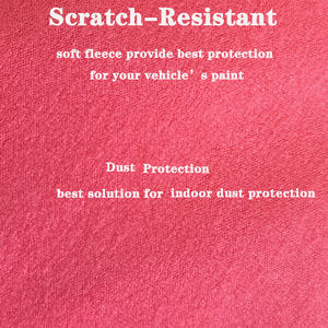 Cubierta de coche interior con logotipo personalizado a prueba de polvo de terciopelo súper elástico para Hatchback - Product Image 6