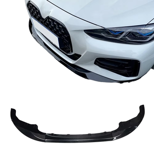 Spoiler Diffusore per Paraurti Anteriore Auto per <span class=keywords><strong>BMW</strong></span> <span class=keywords><strong>Serie</strong></span> <span class=keywords><strong>4</strong></span> G22 G23 420i 430i I4 M50 M Sport Coupé/Cabriolet 2 Porte - Product Image 1
