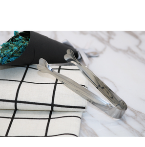 Pince à glace en acier inoxydable DFT06-2 en forme de cœur, pince à sucre, pince à salade et légumes - Product Image 6