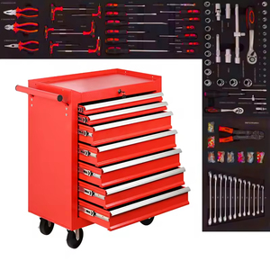 Armoire à outils <span class=keywords><strong>en</strong></span> métal robuste à 7 tiroirs, personnalisable <span class=keywords><strong>en</strong></span> OEM, directement de l'usine, pour usage <span class=keywords><strong>en</strong></span> <span class=keywords><strong>garage</strong></span> - Product Image 1