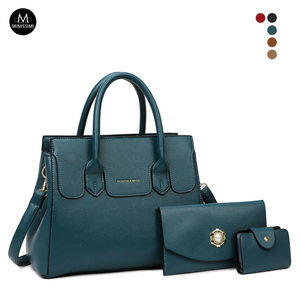Juego de 3 Bolsos de Mano para Mujer, de Gran Capacidad, de Cuero PU, Bolso de Hombro, Bolso Cruzado de Negocios, Directo de Fábrica - Product Image 4