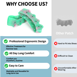 Đế lót giày chỉnh hình SEBS Comfort, thoáng khí, ngăn cách ngón chân, chỉnh hình ngón chân cái, miếng đệm chỉnh hình ngón chân cái, ngăn cách ngón chân - Product Image 6