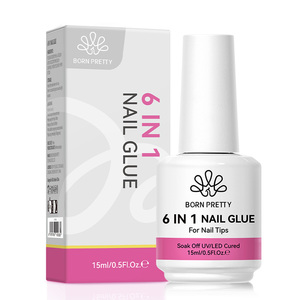 BORN PRETTY Nouveau <span class=keywords><strong>Gel</strong></span> Colle 6 en 1 Amélioré Logo Personnalisé 15ml Base Top Coat Vernis à Ongles <span class=keywords><strong>Gel</strong></span> Colle pour Capsules <span class=keywords><strong>Gel</strong></span> <span class=keywords><strong>X</strong></span> <span class=keywords><strong>Extension</strong></span> d'Ongles - Product Image 1