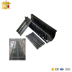 FUGU U U Forme Drainage Fossé <span class=keywords><strong>Polypropylène</strong></span> Drainage Linéaire Fossé Gouttière - Product Image 5