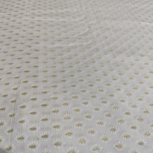 Premium Woven Poly Raw <b>Silk</b> <b>Fabric</b> Breathable Lightweight Abstract Geometric Pattern Smooth Rich Texture Material Home Textile - Product Image 6