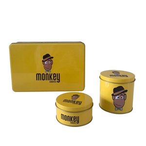 Boîte en métal personnalisée de haute qualité pour biscuits, cadeaux, bonbons, jouets, gâteaux - Product Image 1