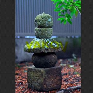 Outdoor Boeddhistische Pagode Japanse Gorinto Vijf Element/Wiel Steen Pagode - Product Image 6