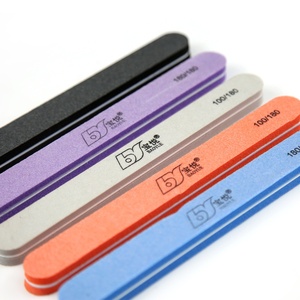 Free Sample Factory Price 12 mm Thikc <strong>Nail</strong> Care 100/180 Sand Sponge <strong>Shiny</strong> <strong>Nail</strong> File <strong>Buffer</strong> - Product Image 5