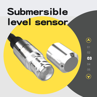 Sensor de Nivel de Agua con Señal Digital RS485 Personalizable GLT500, Sensor de Presión para Tanque de Combustible