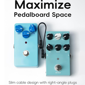 สายแพทช์กีตาร์ไฟฟ้าแบบสั้น ขนาด 1/<span class=keywords><strong>4</strong></span> นิ้ว หัวแจ็ค TS แบบงอ 90 องศา หุ้มด้วย PVC สำหรับไมโครโฟน ลำโพง MP3 อุปกรณ์เสริมเสียงและวิดีโอ - Product Image 2