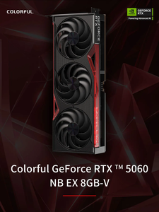 Nueva Tarjeta Gráfica para Juegos COLORFUL BATTLEAX GeForce RTX 5060 NX de 8GB, GPU RTX 5060 8G para Juegos, Blanca, para PC de Escritorio, 2025 - Product Image 6