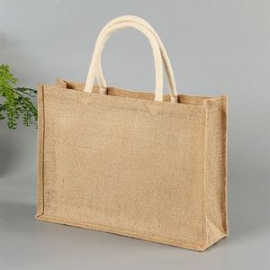 Custom Eco-Friendly Composite Waterproof Tote <b>Jute</b> <b>Shopping</b> <b>Bag</b> Fashion Portable Solution for Sustainable <b>Shopping</b> - Product Image 4