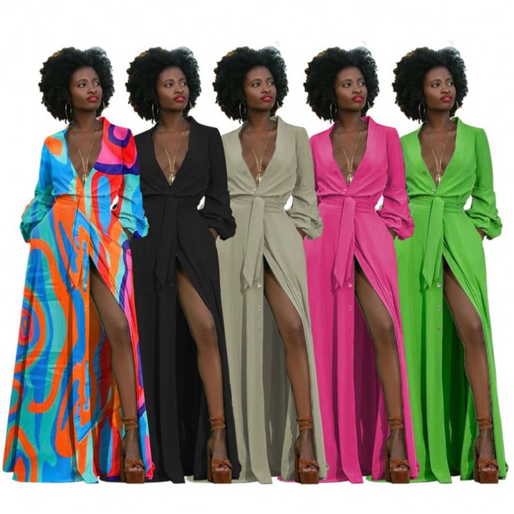 chinese dress ladies Stretchable Jersey Maxi Dress - Full Length main image 0