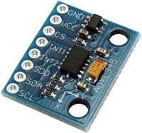 Módulo de Detección de Inclinación y Aceleración Gravitacional Digital de Tres Ejes ADXL345 GY-291 con Interfaz Dual I2C SPI y Placa de Expansión con Sensor MEMS
