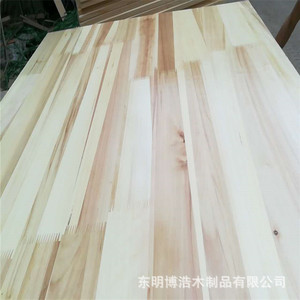 Tableros de Madera Maciza de Álamo con Juntas Dentadas, Paneles de Madera Sólida, Tamaño Personalizable, Uso en Interiores, Diseño Minimalista, Origen Shandong - Product Image 2