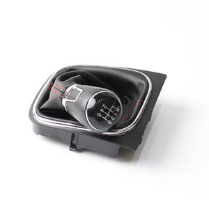 Funda de cuero para palanca de cambios de coche, diseño ergonómico para Volkswagen Golf 5 6 5 6 velocidades - Product Image 2