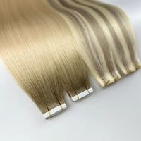 Extensions de cheveux invisibles à double face, 100% cheveux humains Remy, vente en gros