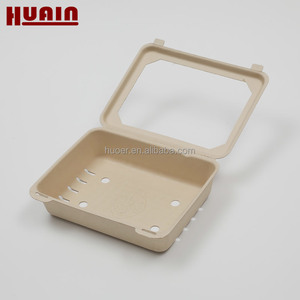 Çilek bambu hamuru özelleştirmek meyve kutusu için çevre dostu hamuru sepeti kutusu - Product Image 3