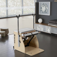 Chaise de Pilates portable la plus vendue au design en bois durable pour le fitness commercial et l'utilisation en studio de Pilates