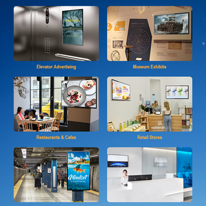 Pantallas LCD de Señalización Digital de 32 43 49 55 65 Pulgadas 4k para Montaje en Pared Interior, Pantallas de Video Publicitarias, Menús Digitales para Tiendas Minoristas - Product Image 2