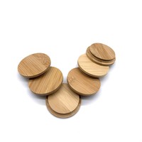 Bouchon en bois de pin massif écologique, recyclable, réutilisable, anti-déversement, avec anneau en silicone et fermeture à vis pour bouteilles cosmétiques et bougies