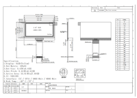 Module d'affichage OLED 2,42 pouces 128x64 SSD1309 SPI I2C Écran OLED graphique blanc bleu jaune pour équipement de contrôle industriel