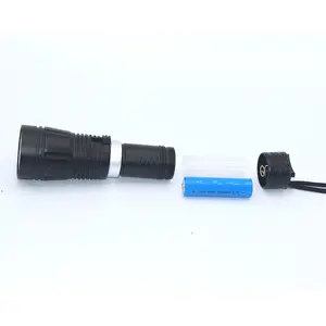 Перезаряжаемый прочный фонарик для дайвинга глубиной 80-100 м
