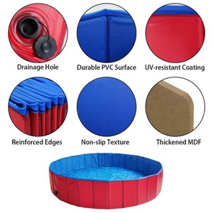 Popular Folding Portable <b>Inflatable</b> Dog Swimming Pool Pet Waterproof Pool Dog <b>Bathing</b> Tubs - Product Image 6