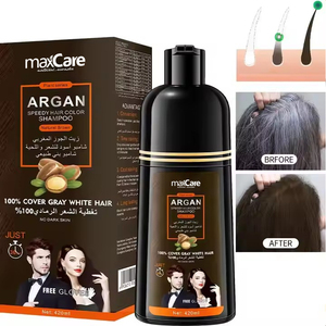 <span class=keywords><strong>Cine</strong></span> personalizado Argan Speedy Hair Dye Shampoo Fast Black Hair Color Cream Fórmula para cabello blanco OEM ODM Producto - Product Image 1