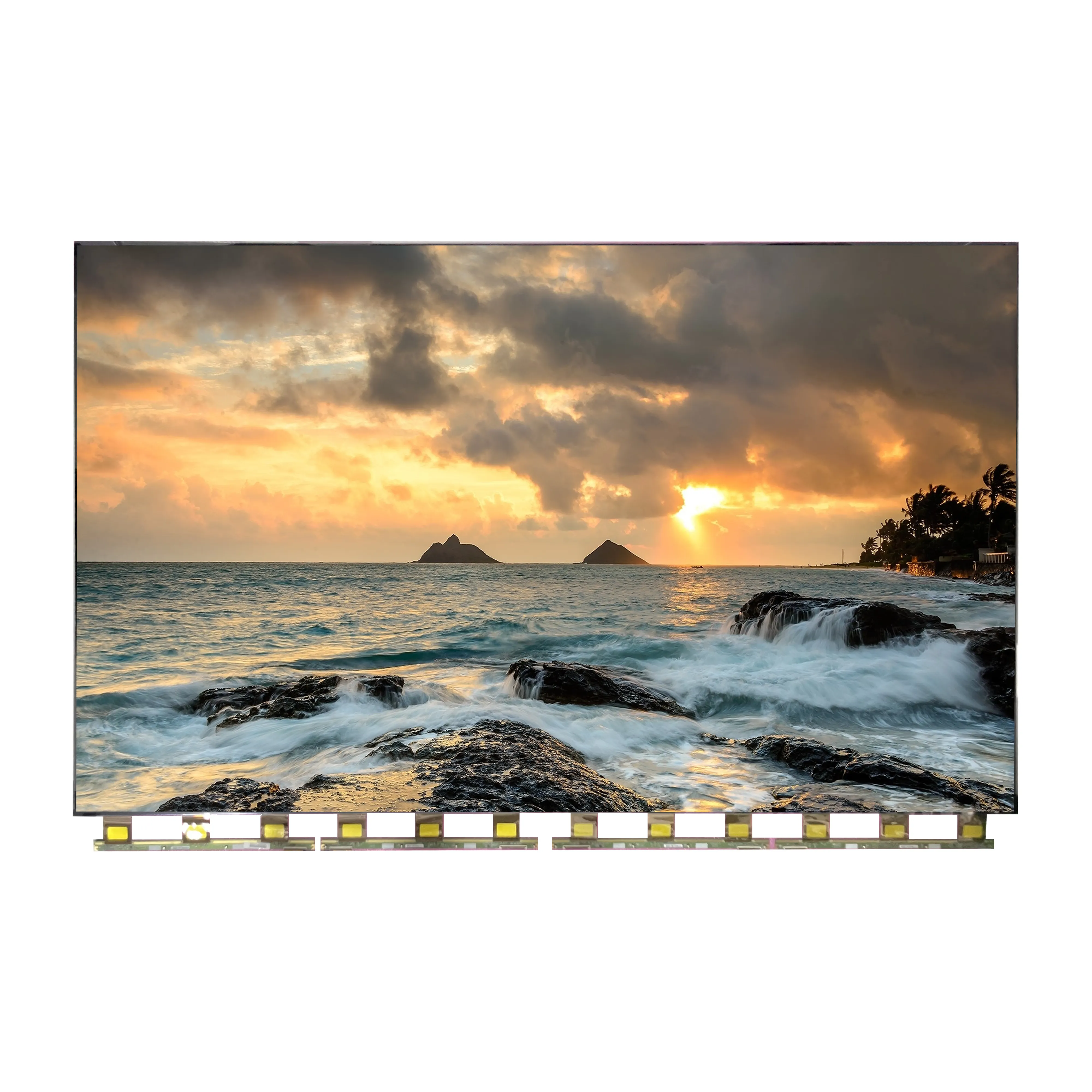 Fábrica de vendas diretas do painel de TV LCD para reparação e substituição de grandes marcas 65 polegadas HV650QUB-F9D 4K tela de TV inteligente
