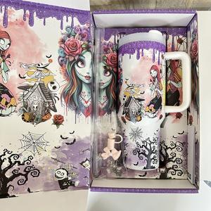 Dalam stok kustom logo Natal mimpi buruk bersinar vakum gelap terisolasi 40oz Tumbler cangkir bercahaya <span class=keywords><strong>mug</strong></span> dengan kotak hadiah - Product Image 2